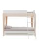 OEUF-PERCH-Lit superposé enfant design Blanc et Bouleau
