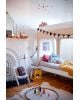OEUF-PERCH-Lit superposé enfant design Blanc et Bouleau
