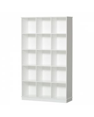 Oliver Furniture - Etagère / Bibliothèque 3x5 verticale avec socle