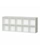 Oliver Furniture - Etagère 5x2 horizontale avec support, à suspendre