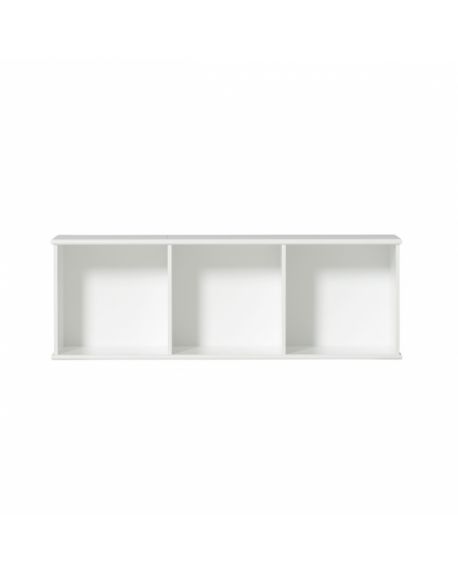 Oliver Furniture - Etagère 3x1 horizontale avec support, à suspendre