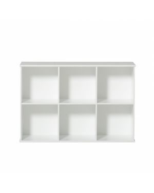 Oliver Furniture - Etagère 3x2 horizontale avec support, à suspendre