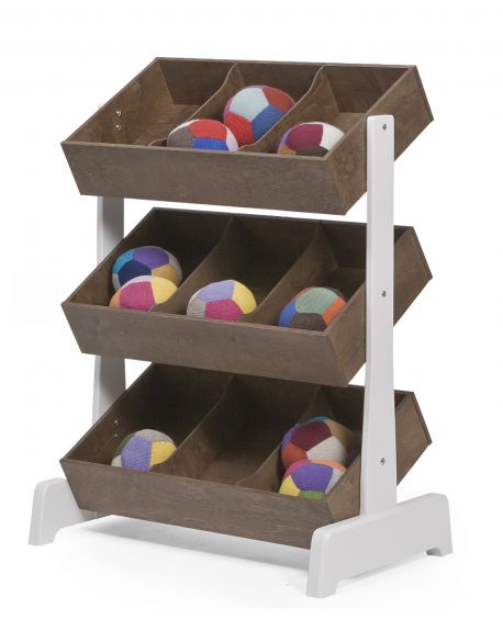 OEUF-TOY STORE-Rangement pour jouets-Noyer