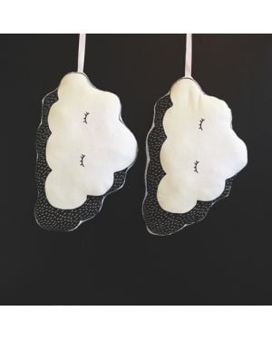 LE PETIT M - Glow in the dark Cushion owls