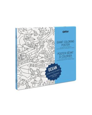 Omy - London colouring Poster - 100x70cm