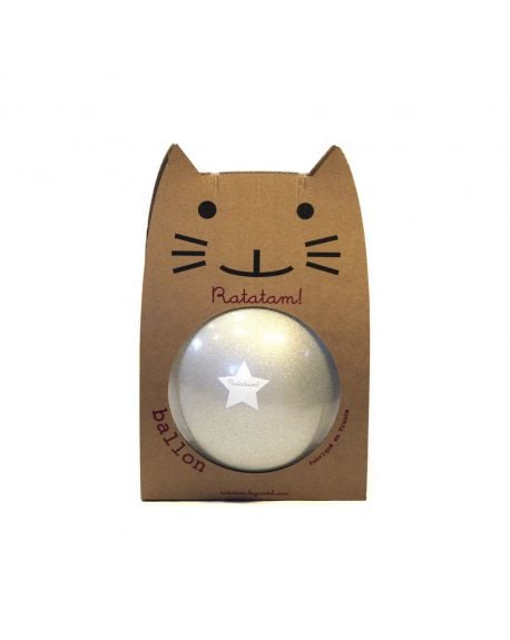 Ratatam - Ballon Argent - 25 cm