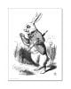 ALIBABETTE - The White Rabbit coloring