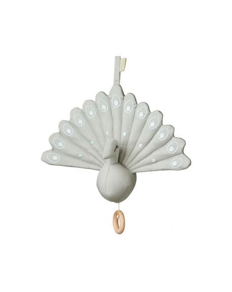 CAM CAM COPENHAGEN - Peacock Music Mobile - Mint