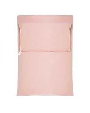 JACK N'A QU'UN OEIL - Housse de couette et taie 140 x 200 cm Pegase - Peach/Rose