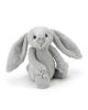 Jelly cat - Lapin Bashful - Argent - Small