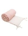 JACK N'A QU'UN OEIL - Cot Bumper - Peach/ Pink