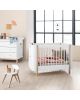 Oliver Furniture - Baby Cot - Mini+ 68x122/162cm - Oak