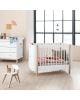 Oliver Furniture - Lit Bébé évolutif - Mini+ 68x122/162 cm - Chêne