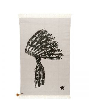 VARANASSI - Indian Gypsy Rug - Gris