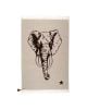 VARANASSI - Tapis Elephant Gypsy - Gris