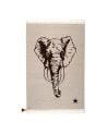VARANASSI - Tapis Elephant Gypsy - Gris