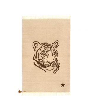 VARANASSI - Tiger Gypsy Rug - Beige
