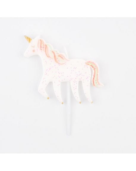 Meri Meri - Bougie Licorne