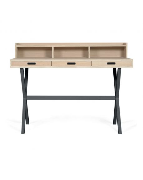 Harto - Hyppolite Desk - Florence Watine Grey