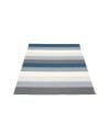 PAPPELINA - Tapis design en plastique Molly Ocean Grey 140 x 200 cm