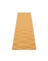 PAPPELINA - Tapis design en plastique Max Moutarde - 5 tailles disponibles