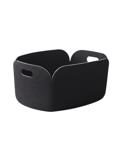 MUUTO-RESTORE - DESIGN STORAGE BASKET - Black