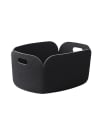 MUUTO - RESTORE - Panier de Rangement Design - Noir