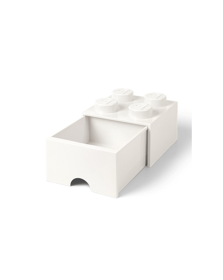 LEGO - STORAGE BOX DRAWER - 4 studs / White