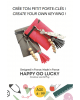 HAPPY GO LUCKY - Create your Key ring DIY