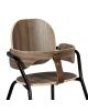 CHARLIE CRANE - Walnut Baby Set for TIBU Chair ‘Black Edition’