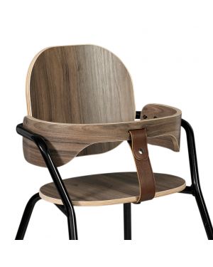 CHARLIE CRANE - Walnut Baby Set for TIBU Chair ‘Black Edition’
