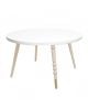 Jungle by jungle - Table d'appoint My Lovely Ballerine Ø 60 cm - Blanc