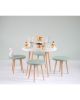 Jungle by jungle - Table d'appoint My Lovely Ballerine Ø 60 cm - Blanc