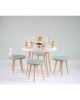 Jungle by jungle - Table My Lovely Ballerine Ø 60 cm -White