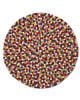 HAY - PINOCCHIO MULTICOLORE - Tapis design rond en laine pour enfants 2 dimensions