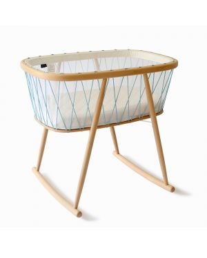 CHARLIE CRANE - KUMI Crib Mesh - Aqua