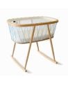 CHARLIE CRANE - KUMI Crib Mesh - Aqua
