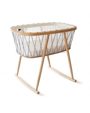 CHARLIE CRANE - Berceau KUMI Mesh - Noir & Blanc
