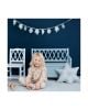 CAM CAM COPENHAGEN - Garland, Leaves - Mix Blue
