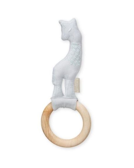 CAM CAM COPENHAGEN - Hochet - Girafe - Gris clair