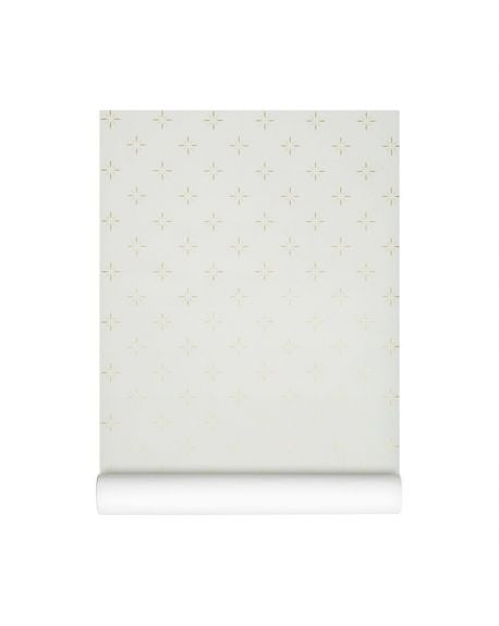 CAM CAM COPENHAGEN - Papier peint - Étoilé - Gris
