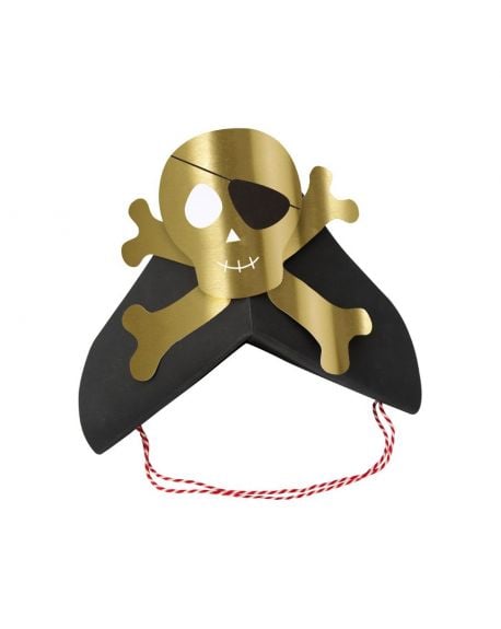 Meri Meri - Chapeaux Pirates - Pack de 6