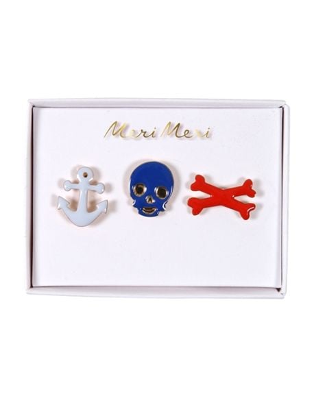 Meri meri - Pirates Pins - x3