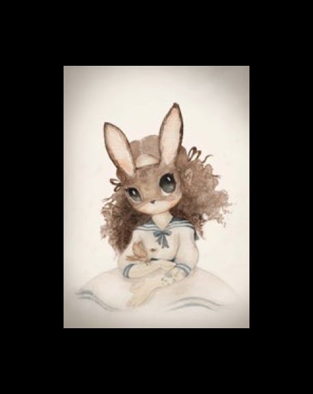 MRS. MIGHETTO - Affiche Ocean Kids - Miss Rose 50X70