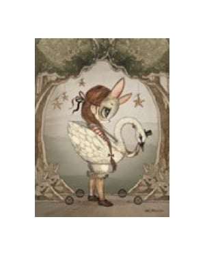 MRS. MIGHETTO - Affiche "Miss Edda" 24x18