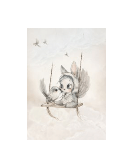 MRS. MIGHETTO - Affiche "Mini Bird Master" 50x70 cm