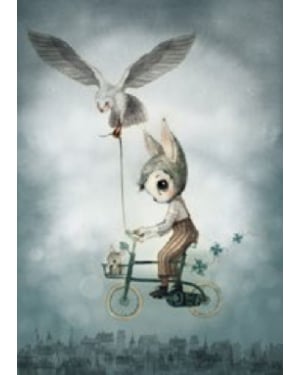 MRS. MIGHETTO - Affiche "Mr Simon" 50x70 cm
