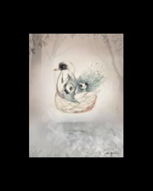 MRS. MIGHETTO - Miss Bianca/ Swan Boat - 2 pack size 18x24 cm