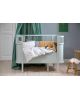 SEBRA - Baby and junior bed 0-7 years old - mist green
