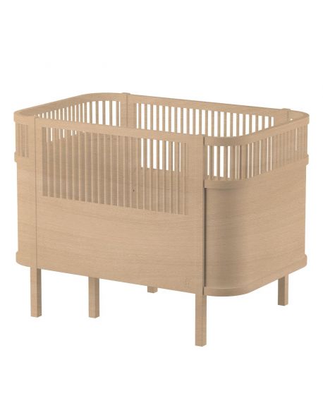 SEBRA - Baby and junior bed 0-7 years old - Wooden Edition